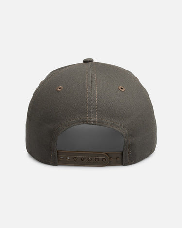 New Era Las Vegas Raiders "Moss Canvas" 9Forty A-Frame Snapback Dark Green