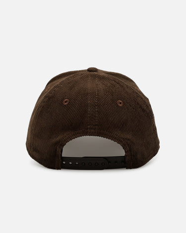 New Era Atlanta Braves 'Cord Tones' 9FORTY A-Frame Snapback Walnut